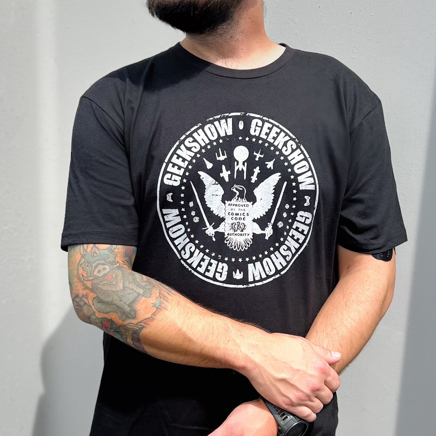 Geekshow Crest Logo Tee